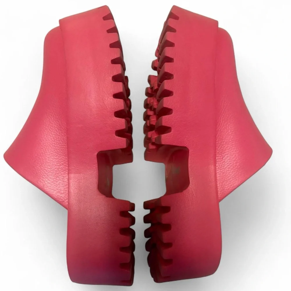 Pink Platform Clogs - Picture 3 of 8